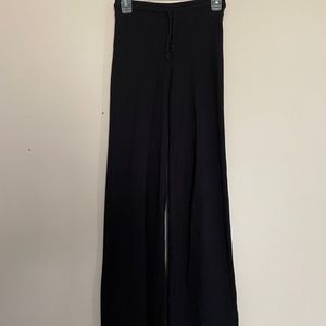 Zara Black Ribbed Pants